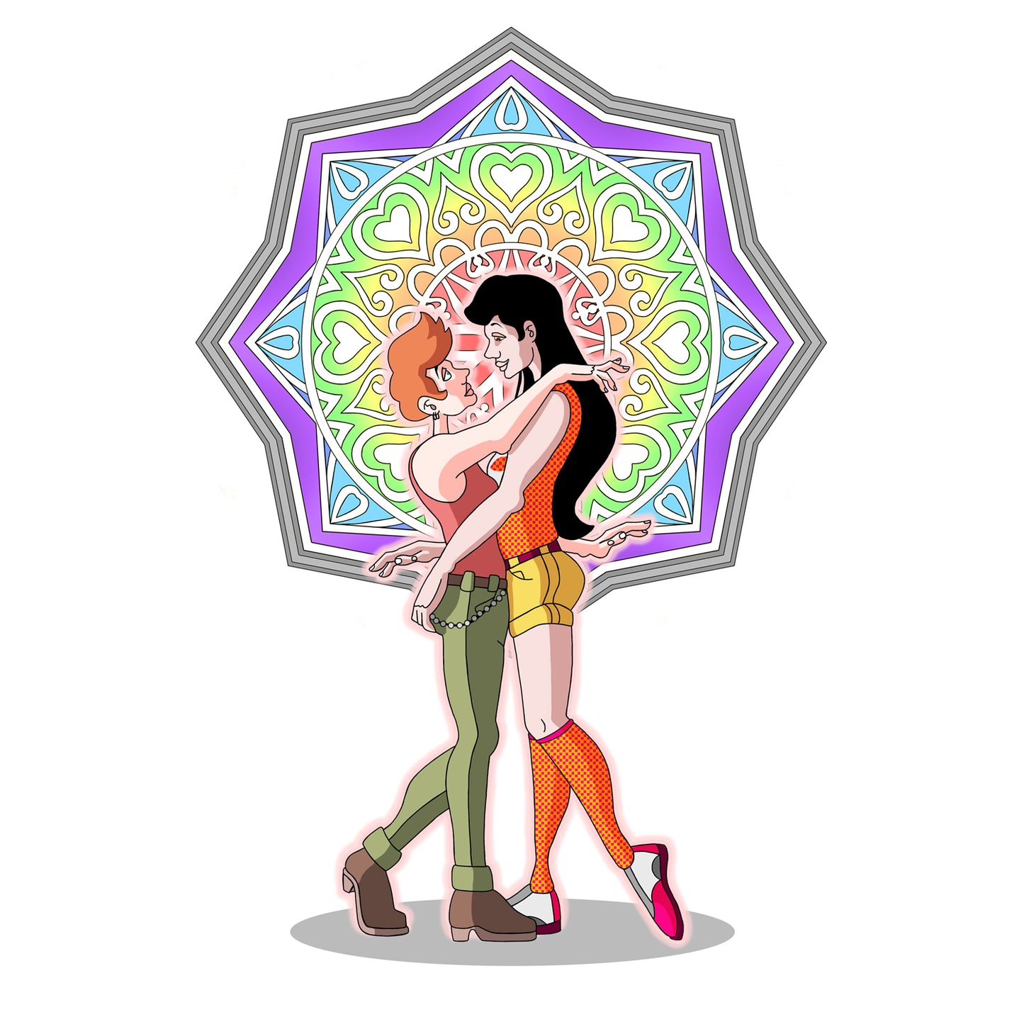 In Your Eyes - Humans (10x10 inches Print)