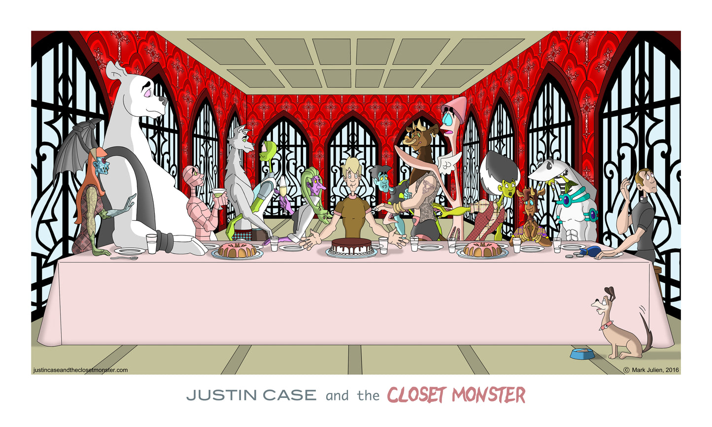 The Last Supper (18x30 inches Poster)