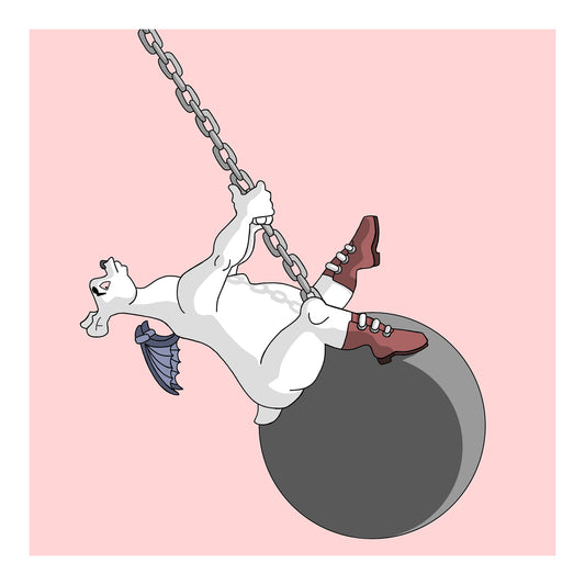 Wrecking Ball (10x10 inches Print)